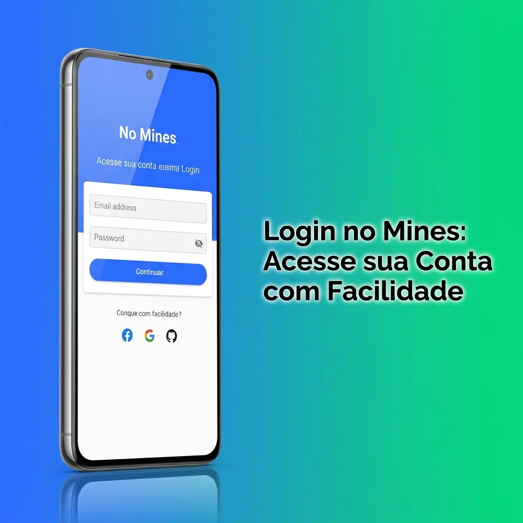 Tela de login do mines 1win com campos de e-mail, senha e botão confirmar para acessar a conta