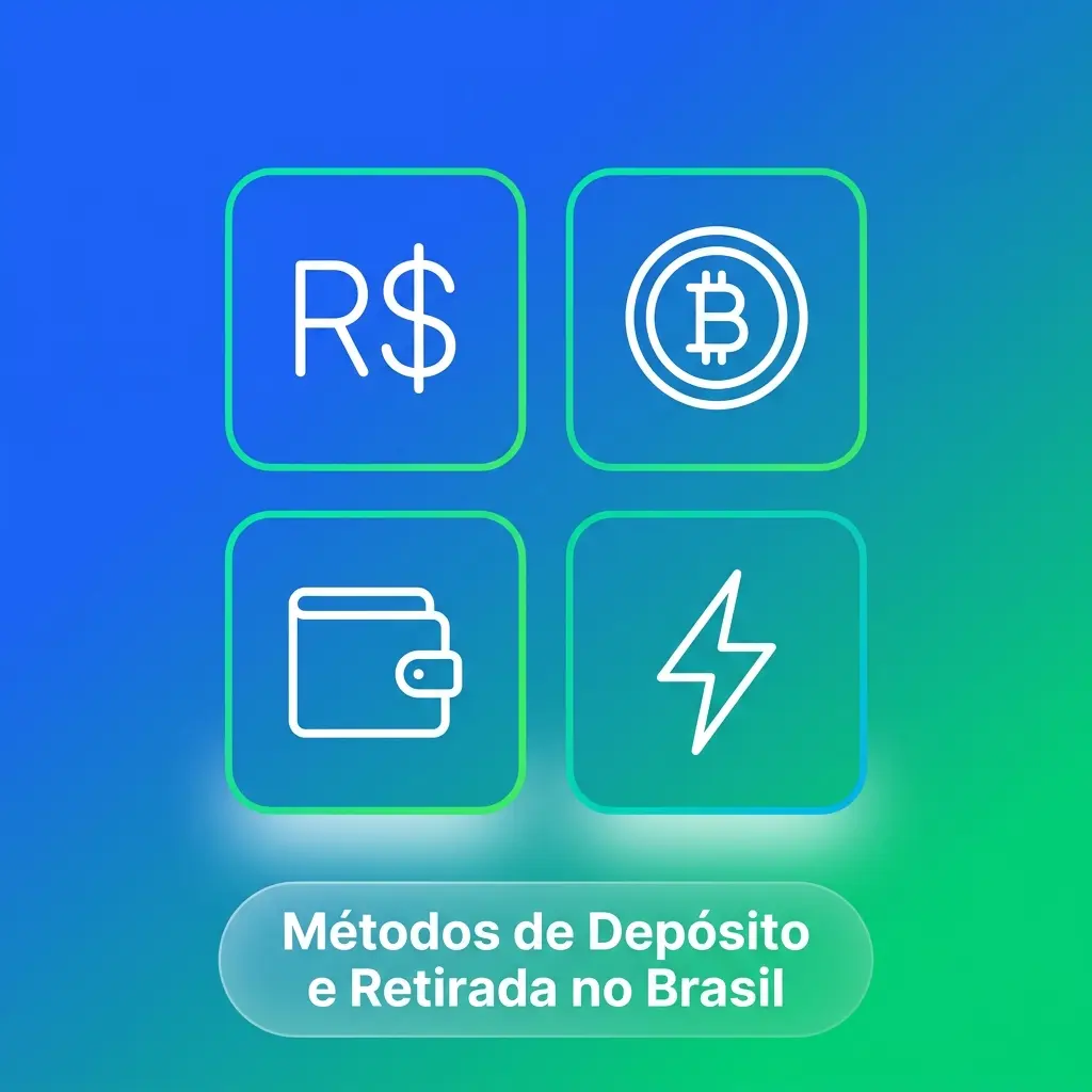Métodos de depósito e retirada em cassinos no Brasil: Pix, criptomoedas e mais opções disponíveis
