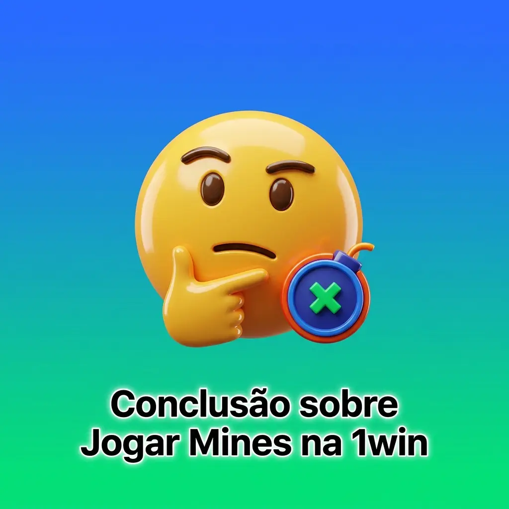 Conclusão sobre jogar Mines na 1win: RTP 99%, Pix, bônus e app mobile no cassino online brasileiro