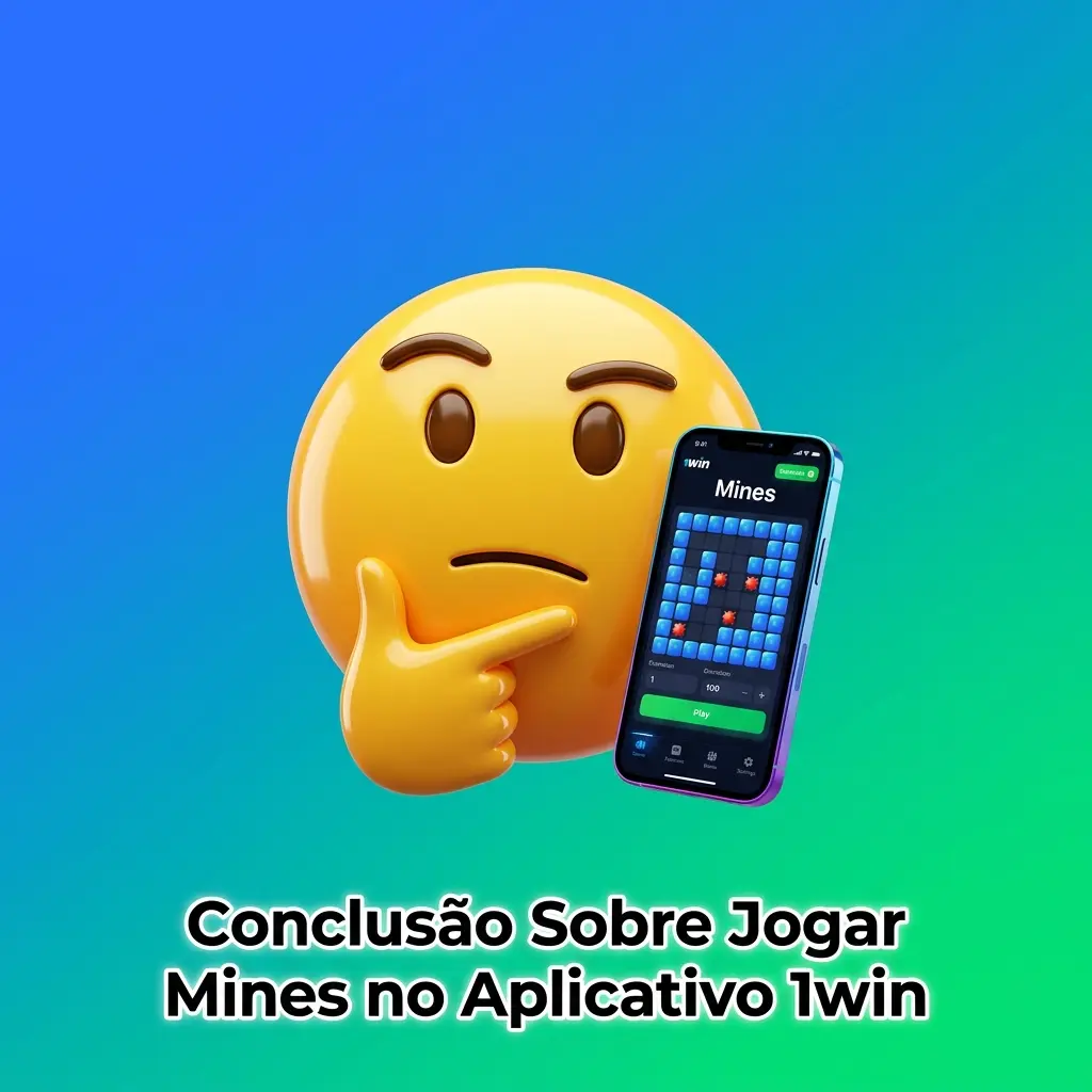 Aplicativo 1win para jogar Mines no celular com suporte Android e iOS, RTP 97% e pagamentos via Pix